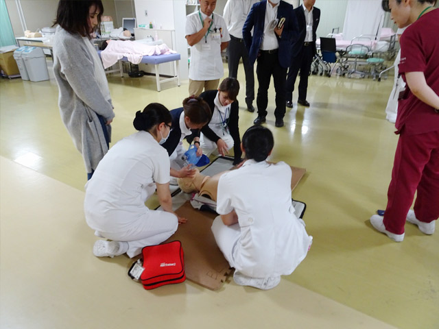 第1回 見学実習「BLS 一次救命処置」